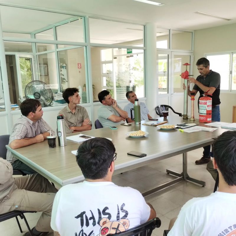  Prevención y Capacitación de Incendios en el Parque Industrial