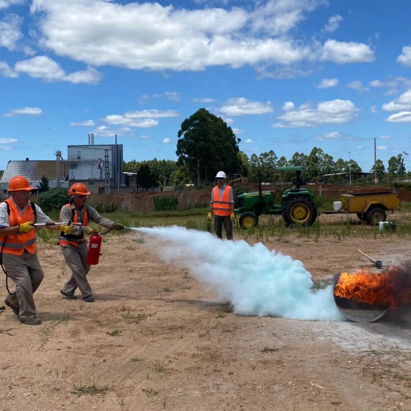 Simulacro de Incendios y Capacitación 