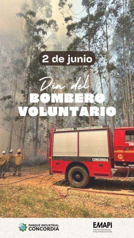 2 de Junio , día del Bombero Voluntario