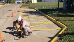 Mantenimiento permanente en el Parque Industrial Concordia