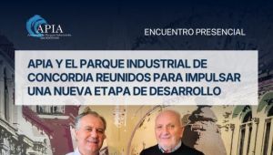 APIA y el Parque Industrial de Concordia reunidos para impulsar una nueva etapa de desarrollo